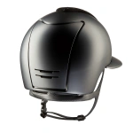 Kask jeździecki KEP Italia Cromo 2.0 Black Textile Goccia