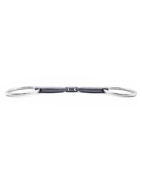 Wędzidło zwykłe FAGER Mary Titanium Bradoon - podwójnie łamane