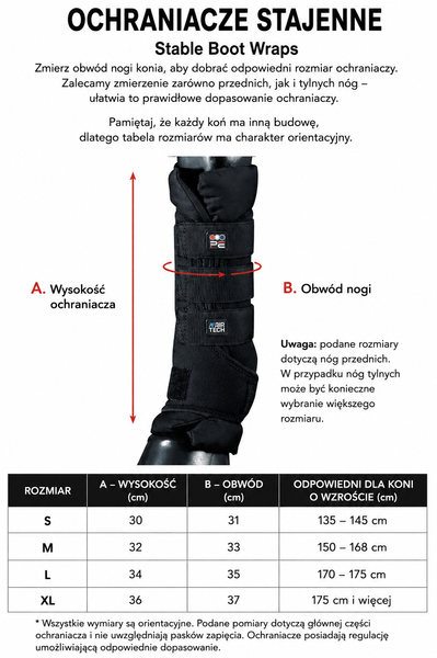 Ochraniacze stajenne Premier Equine Stable Boot Wrap