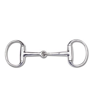 Wędzidło oliwkowe Waldhausen Solid Pony - pojedynczo łamane