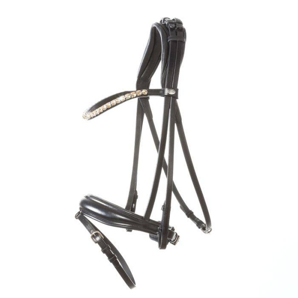 Ogłowie ze szwedzkim nachrapnikiem Kavalkade Fortuna