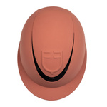 Kask jeździecki z szerokim daszkiem Equestro Embossed logo