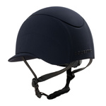 Kask jeździecki z szerokim daszkiem Equestro Embossed logo