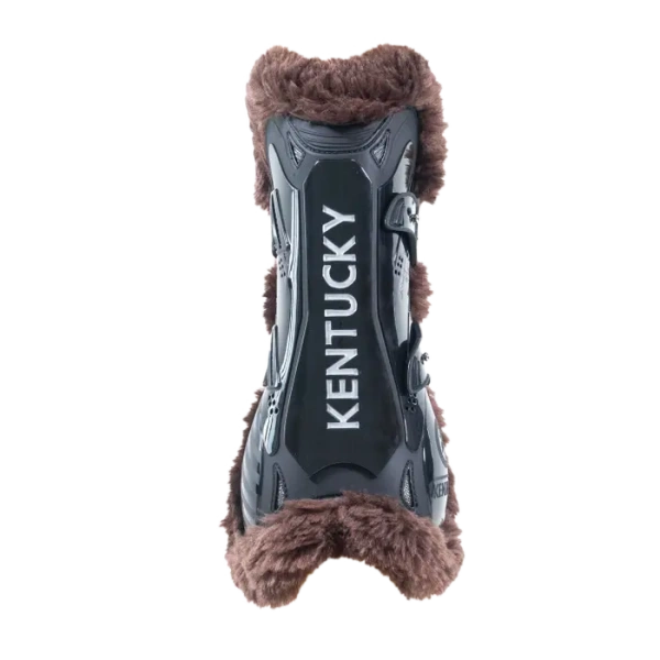 Ochraniacze przednie z futrem Kentucky Horsewear Bamboo Elastic