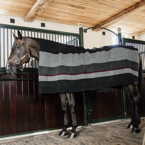 Derka polarowa Kentucky Horsewear Heavy Fleece Rug Square Stripes