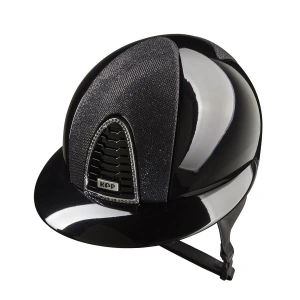 Kask jeździecki z szerokim daszkiem KEP Italia Cromo 2.0 Polish Luminor
