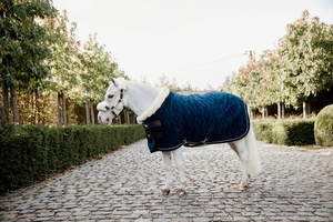 Derka stajenna dla kucyka Kentucky Horsewear Show Rug Velvet 160g