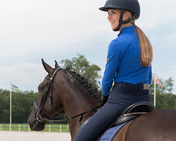 Ozdoba na tylny łęk siodła QHP Macey