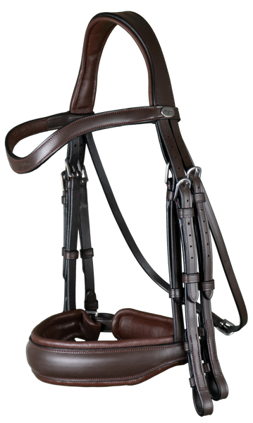 Ogłowie munsztukowe z nachrapnikiem szwedzkim Dy'on Working Collection WOECAR