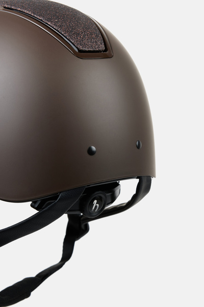 Kask jeździecki z szerokim daszkiem Horze Aurora