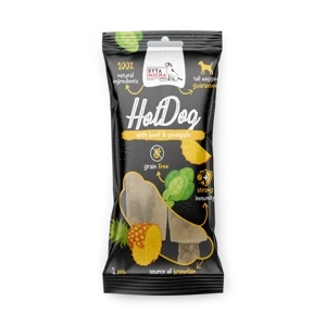Hot Dog do żucia dla psa Syta Micha - Wołowina z ananasem
