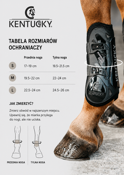 Ochraniacze tylne Kentucky Horsewear Moonboots Air Velcro