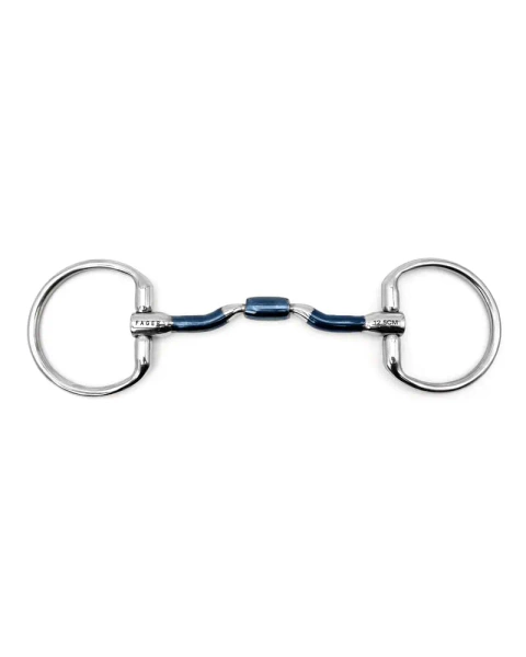 Wędzidło oliwkowe FAGER Nils Sweet Iron - podwójnie łamane