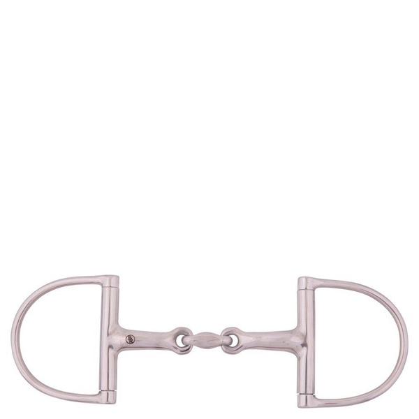 Wędzidło D-ring BR - podwójnie łamane