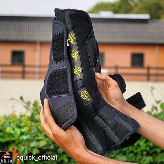 Ochraniacze tylne stajenne eQuick eBoots Kristal AeroMagneto