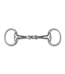 Wędzidło oliwkowe Waldhausen Solid - podwójnie łamane