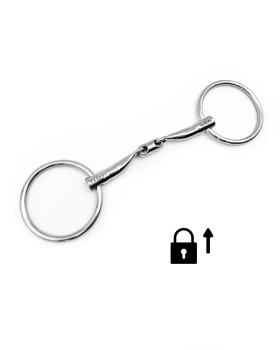 Wędzidło zwykłe FAGER Kevin Basic Line - podwójnie łamane