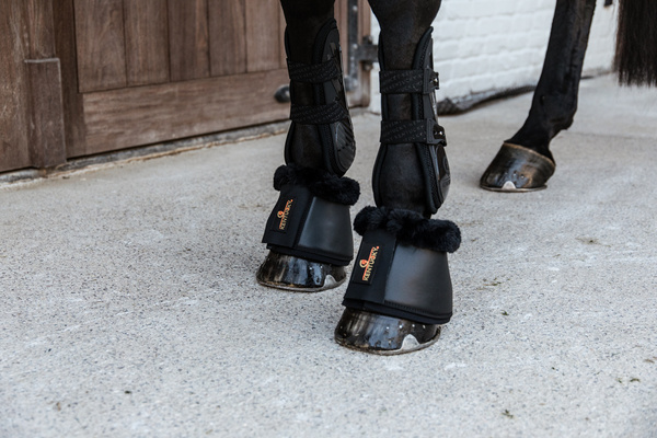 Kaloszki z futrem Kentucky Horsewear Sheepskin Leather