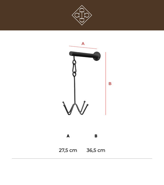 Wieszak z kotwicą Grooming Deluxe