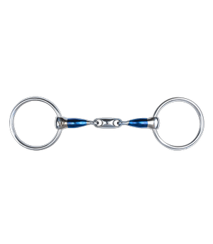 Wędzidło zwykłe Waldhausen Sweet Iron - podwójnie łamane