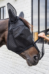 Maska przeciw owadom z uszami i ochroną nosa Kentucky Horsewear Heart