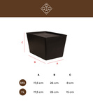 Pojemnik na paszę z pokrywką Grooming Deluxe