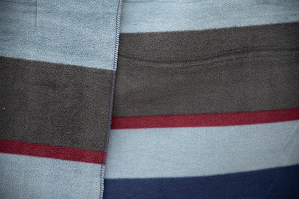 Derka polarowa Kentucky Horsewear Heavy Fleece Rug Square Stripes