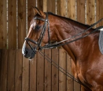 Czarna wodza skórzano-sznurkowa Dy'on Working Collection WO08B