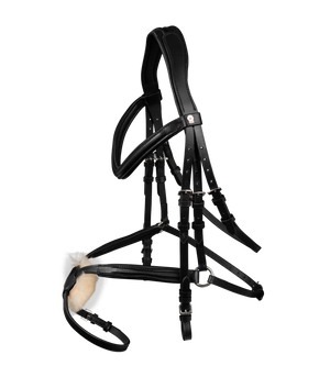 Ogłowie z nachrapnikiem meksykańskim Waldhausen X-Line Cancún