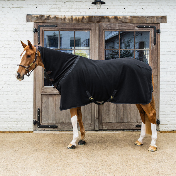 Derka polarowa z kapturem Kentucky Horsewear Fleece Rug with Neck