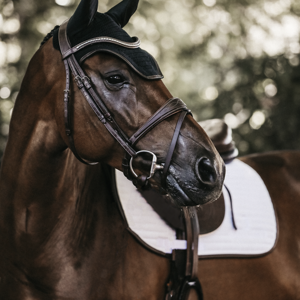 Nauszniki wyciszające Kentucky Horsewear Wellington Leather