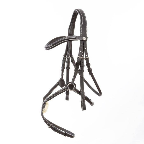 Ogłowie z nachrapnikiem meksykańskim Kavalkade Diandro