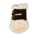 Ochraniacze tylne z futrem Kentucky Horsewear Vegan Sheepskin Elastic