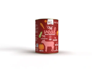 Karma mokra dla dorosłych psów Syta Micha - Cielęcina z warzywami