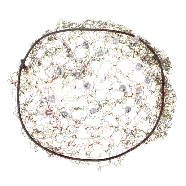 Siatka do włosów QHP Invisible Pearl