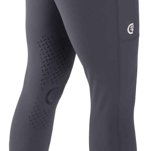 Damskie legginsy jeździeckie z kolanowym lejem silikonowym Kentucky Ridingwear Riding Legging Classic