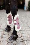 Ochraniacze przednie z futrem Kentucky Horsewear Bamboo Elastic