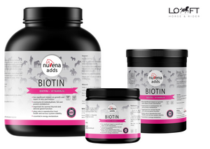 Biotyna dla koni NuVena