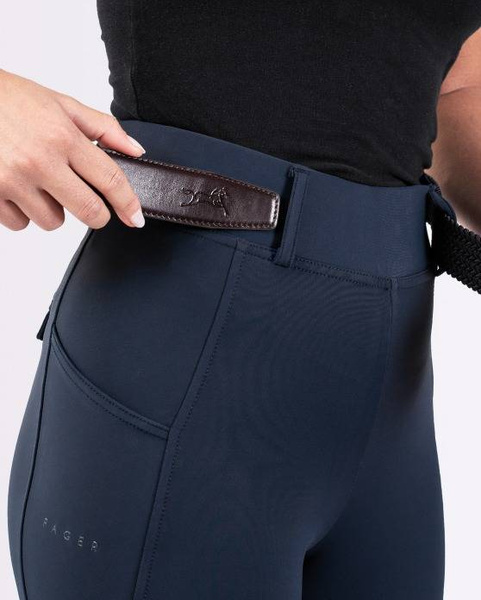 Legginsy z pełnym lejem silikonowym Fager Loui Active