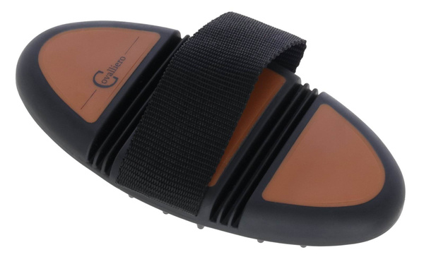 Zgrzebło gumowe z wypustkami Covalliero Flex 2K