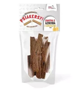 Smaczki dla psa Syta Micha Psiakersy - Łosoś z gruszką
