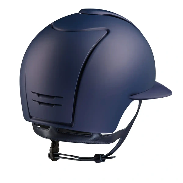 Kask jeździecki z szerokim daszkiem KEP Italia Cromo 2.0 Blue Matt