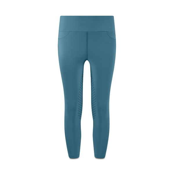 Dziewczęce legginsy jeździeckie z kolanowym lejem silikonowym Kentucky Ridingwear Miami