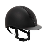 Kask jeździecki z szerokim daszkiem Equestro Azael Stone