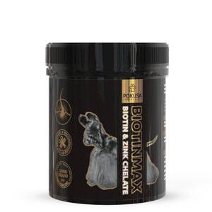 Suplement poprawiający kondycję okrywy włosowej dla psów Pokusa Biotin Max