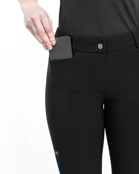 Bryczesy z kolanowym lejem silikonowym FAGER Erica Supreme