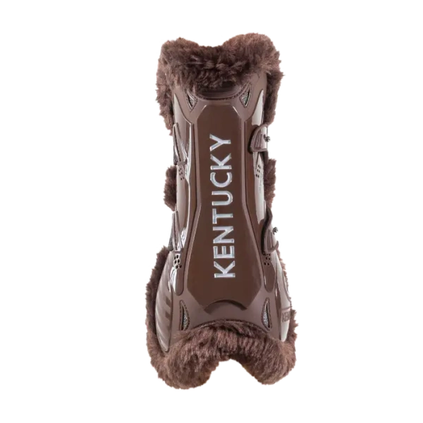 Ochraniacze przednie z futrem Kentucky Horsewear Bamboo Elastic