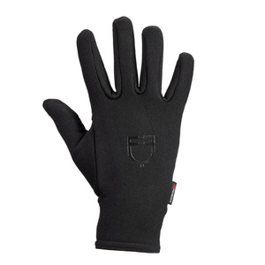 Zimowe rękawiczki jeździeckie Equestro Polartec Stretch Pro