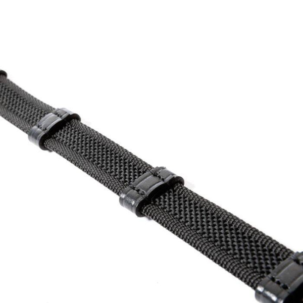 Wodze ogumowane z podwójnymi stoperami Kavalkade - szerokość 16 mm