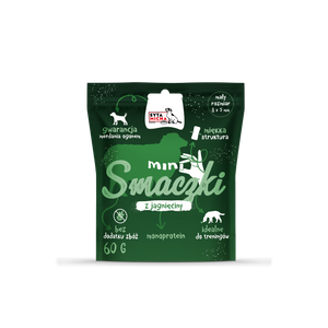 Mini smaczki dla psa z jagnięciną Syta Micha